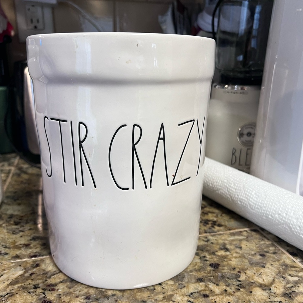 Stir Crazy Rae Dunn utensils holder